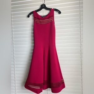 French connection dress in Fuchsia color size 2